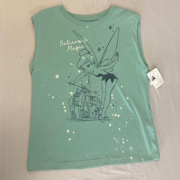 NWT Disney Women's Teal Graphic Tee, Size Medium - Picture 3 of 8